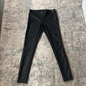 Express Leather Leggings